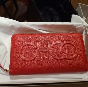 NIB WITH TAGS JIMMY CHOO BETTINA LEATHER WALLET